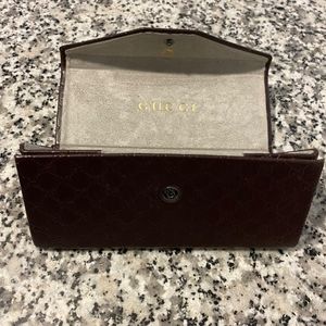 Authentic GUCCI Sunglasses and Glasses Triangular Case